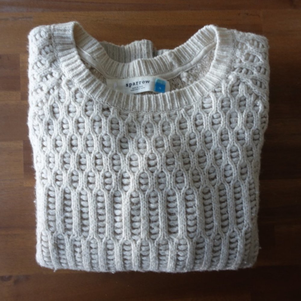 Anthropologie Sparrow knit sweater